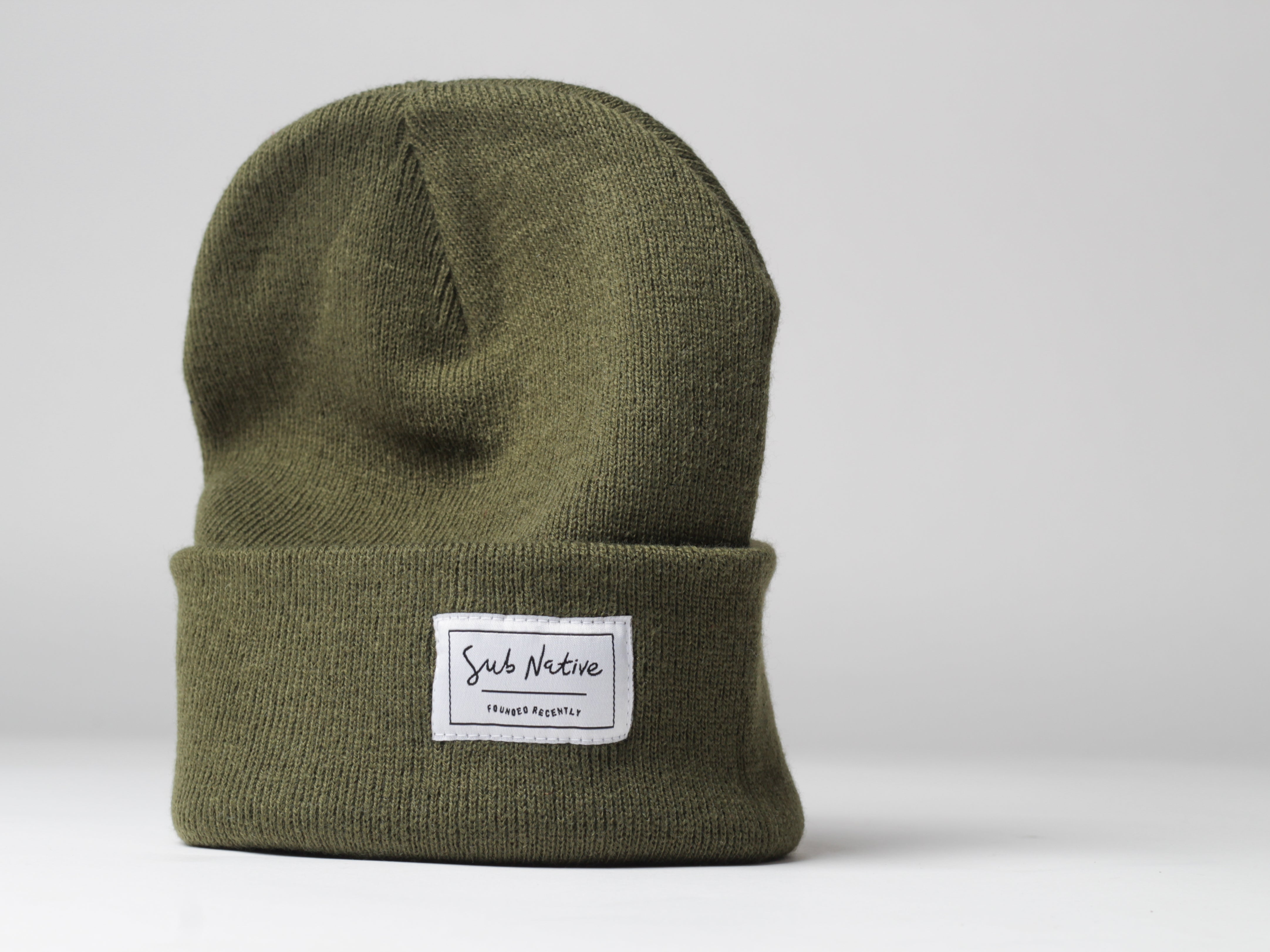 Classic Beanie - Moss Green